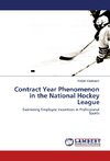 Contract Year Phenomenon in the National Hockey League