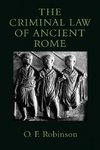 Robinson, O: Criminal Law of Ancient Rome
