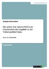 Die Arbeit von Labour-NGOs im Graubereich der Legalität in der Volksrepublik China