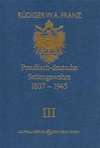 Preussisch-deutsche Seitengewehre 1807-1945 Band III