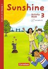 Sunshine 3. Schuljahr. Activity Book mit Audio-CD, Minibildkarten und Faltboxen