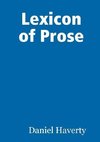Lexicon of Prose