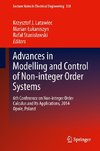 Advances in Modelling and Control of Noninteger-order Systems