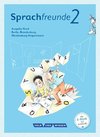 Sprachfreunde 2. Schuljahr.  Sprachbuch mit Grammatiktafel und Lernentwicklungsheft. Ausgabe Nord