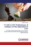 11 USC § 547 Preferences: A Critique of the Operational Law