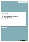 Die Schöpfung im Prolog des Johannes-Evangeliums