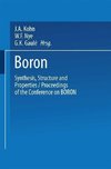 Boron Synthesis, Structure, and Properties