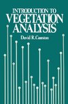 An Introduction to Vegetation Analysis