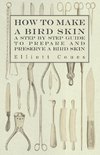 How to Make a Bird Skin - A Step by Step Guide to Prepare and Preserve a Bird Skin