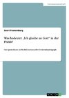 Was bedeutet 