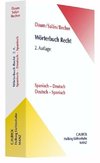 Wörterbuch Recht. Spanisch - Deutsch / Deutsch - Spanisch