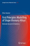 First Principles Modelling of Shape Memory Alloys