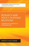 Research and policy in ethnic relations