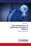 The automation of university libraries in Albania