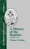 A History of the Baptists - Vol. 1