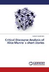 Critical Discourse Analysis of Alice Munro`s short stories