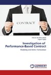 Investigation of Performance-Based Contract