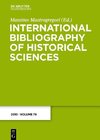 International Bibliography of Historical Sciences. 2010