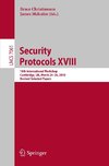 Security Protocols XVIII
