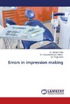 Errors in impression making