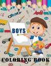 Boys Coloring Book