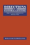 Directions of a Pastoral Lifetime