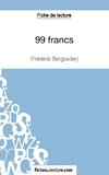 Fiche de lecture : 99 francs de Frédéric Beigbeder