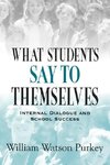 Purkey, W: What Students Say to Themselves