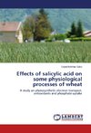Effects of salicylic acid on some physiological processes of wheat