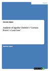 Analysis of Agatha Christie's 
