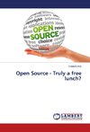 Open Source - Truly a free lunch?