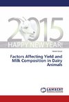 Factors Affecting Yield and Milk Composition in Dairy Animals