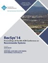 RecSys14, 8th ACM Conference on Recommender Systems