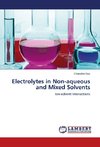 Electrolytes in Non-aqueous and Mixed Solvents