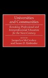 Universities and Communities