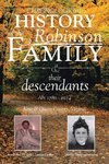 Chronological History of the Robinson Family and their descendants