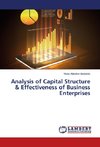 Analysis of Capital Structure & Effectiveness of Business Enterprises