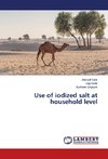 Use of iodized salt at household level
