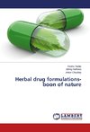 Herbal drug formulations- boon of nature