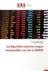 La liquidité comme risque mesurable: cas de la BVMT