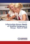 Information Access Needs of Satelite Campuses in Kenya - Role of OER