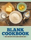 Blank Cookbook Notes And Recipes With Calorie Counting Chart