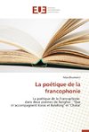La poétique de la francophonie