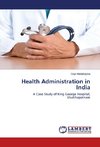 Health Administration in India