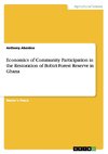 Economics of Community Participation in the Restoration of Bobiri Forest Reserve in Ghana