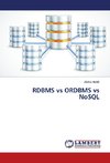 RDBMS vs ORDBMS vs NoSQL
