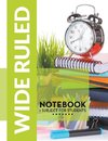 Wide Ruled Notebook - 1 Subject For Students