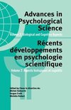 Advances in Psychological Science, Volume 2