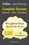 Easy Learning Complete German -  Grammar, Verbs and Vocabulary (3 Books in 1)