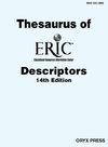 Thesaurus of Eric Descriptors